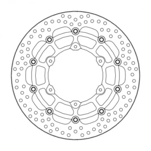 221-112275#1.jpg. MOTO-MASTER Halo Brake Disc Front - KTM/Husqvarna