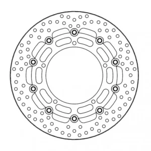 221-112137#1.jpg. MOTO-MASTER Halo Brake Disc Front - Yamaha