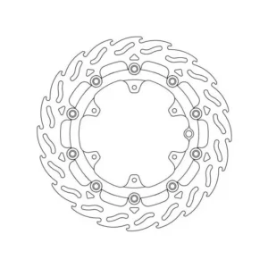 221-112102#1.jpg. MOTO-MASTER Flame Brake Disc Front - KTM/Husqvarna