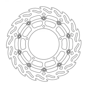 221-112044#1.jpg. MOTO-MASTER Flame Brake Disc Front Right - YZF-R1/FZ1/V-Max