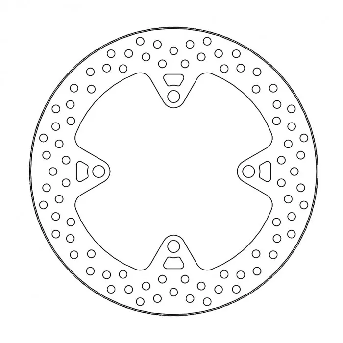 221-110679#1.jpg. MOTO-MASTER Halo Brake Disc Rear - Kawasaki