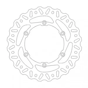221-110376#1.jpg. MOTO-MASTER Nitro Brake Disc Rear - RM125/250
