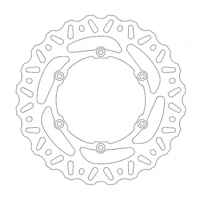 221-110376#1.jpg. MOTO-MASTER Nitro Brake Disc Rear - RM125/250