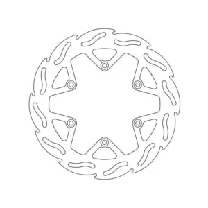 221-110264#1.jpg. MOTO-MASTER Flame Brake Disc Front - KX80/100