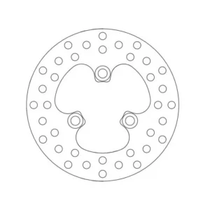 221-110117#1.jpg. MOTO-MASTER Brake Disc Front - TRX ATV