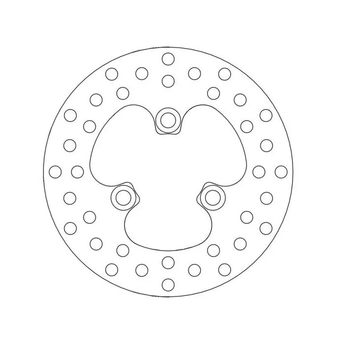 221-110117#1.jpg. MOTO-MASTER Brake Disc Front - TRX ATV