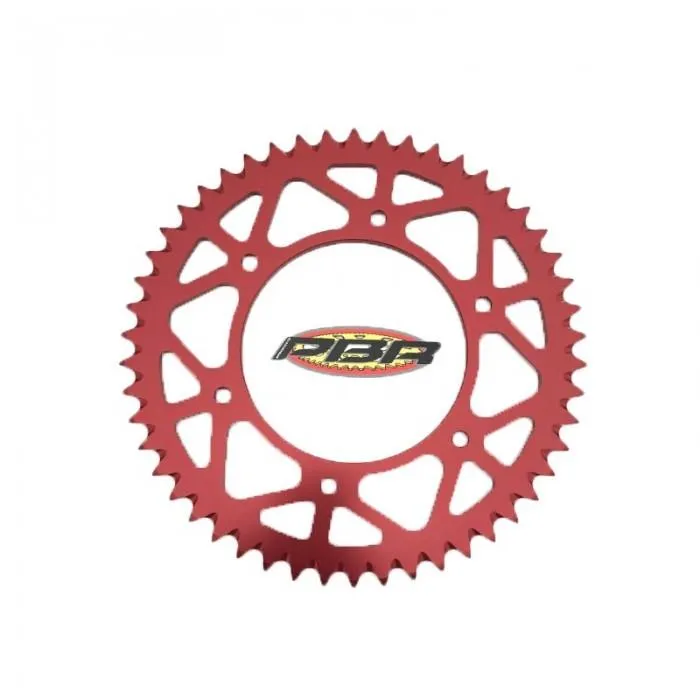 214-R-4649-51TAR#1.jpg. PBR Rear Sprocket 4649-51 Aluminuim - Red