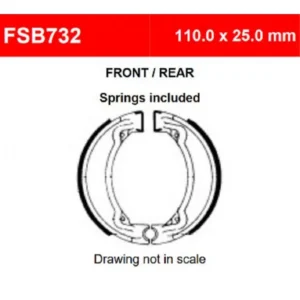 220-FSB732#1.jpg. FERODO Brake Shoe EBC504