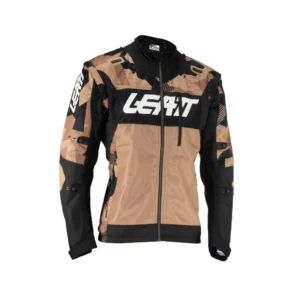 4.5_X-Flow_Stone_Front_Right_5024080140_a83e2dff-f. Leatt Jacket Moto 4.5 X-Flow - Stone