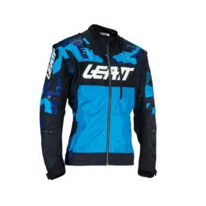 4.5_X-Flow_Blue_Front_Right_5024080130_35ae1658-60. Leatt Jacket Moto 4.5 X-Flow - Blue
