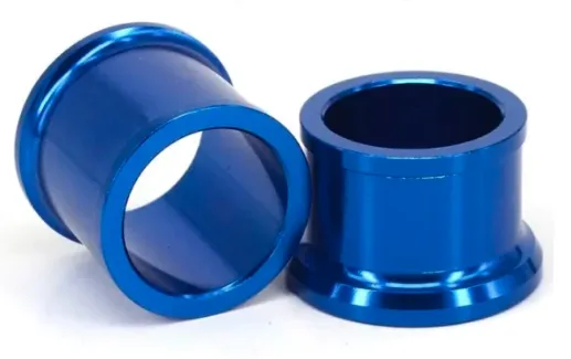 {13961AA2-307F-4F76-B111-4018091FA870}. BWX Front Wheel Spacers - Blue YZ125/250/450F