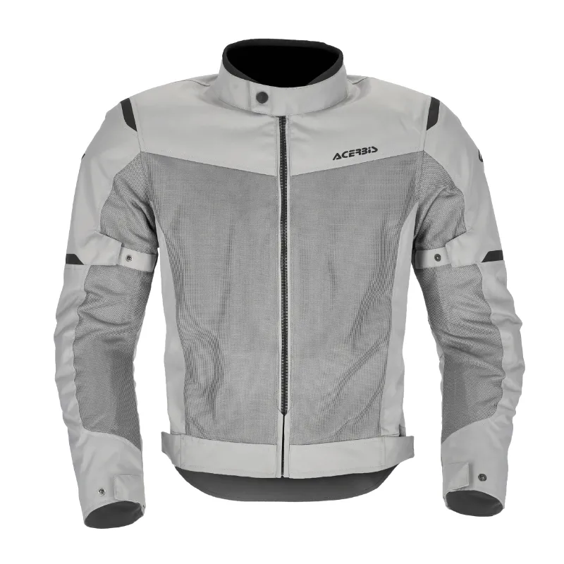 online-ramsey-vented-gry-2. ACERBIS Ramsey Vented Jacket - Light Grey
