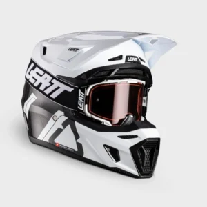 Online-31649_HelmetKit_MOTO_9.5_CarbonWhite_1_1026. Leatt Helmet Moto 9.5 with 6.5 Iriz Goggle - Carbon/White