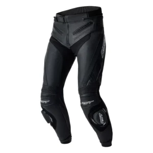 103636BW-1. RST TracTech Evo D3O Leather Pants - Black/White