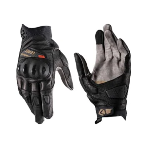 Leatt_2026_GloveADV_8.5XFlow_Short_StealthBlackGre. Leatt Glove ADV X-Flow 8.5 Short - Stealth