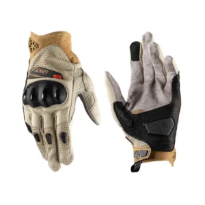 Leatt_2026_GloveADV_8.5XFlow_Short_SandBrown_Pair_. Leatt Glove ADV X-Flow 8.5 Short - Sand Brown