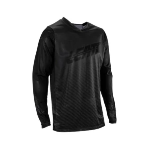 Leatt_JerseyMoto_4.5X-Flow_Black_Front_5026000480_. Leatt Jersey Moto 4.5 X-Flow - Black