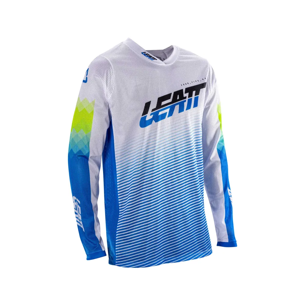Leatt_JerseyMoto_4.5X-Flow_PixelBlue_Front_5026000. Leatt Jersey Moto 4.5 X-Flow - Pixel Blue