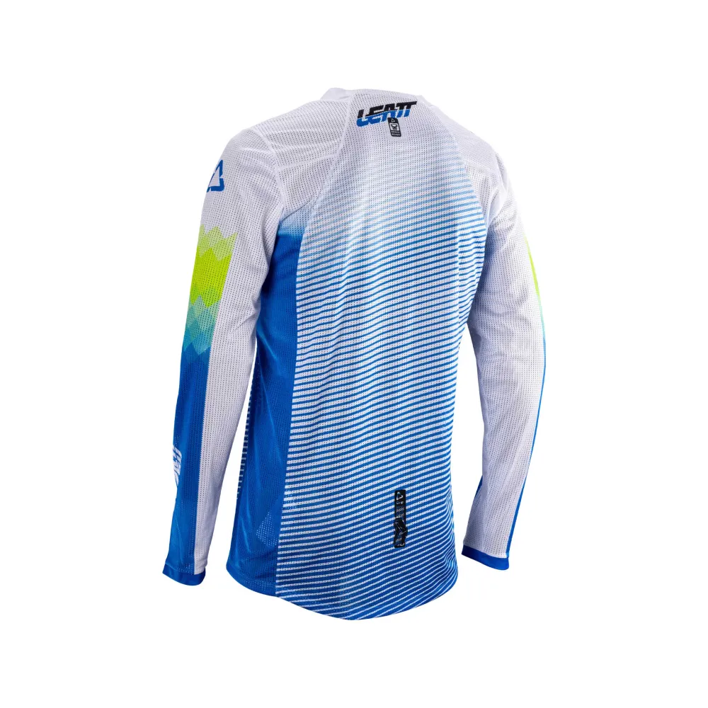 Leatt_JerseyMoto_4.5X-Flow_PixelBlue_Back_50260005. Leatt Jersey Moto 4.5 X-Flow - Pixel Blue