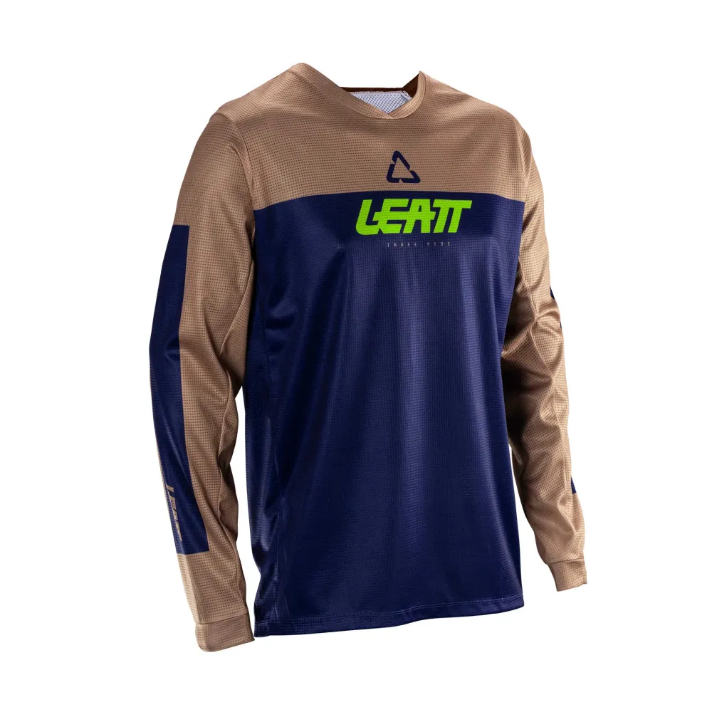 Leatt_JerseyMOTO_3.5_Brown_ProductFront_5026020520. Leatt Jersey Moto 3.5 - Brown