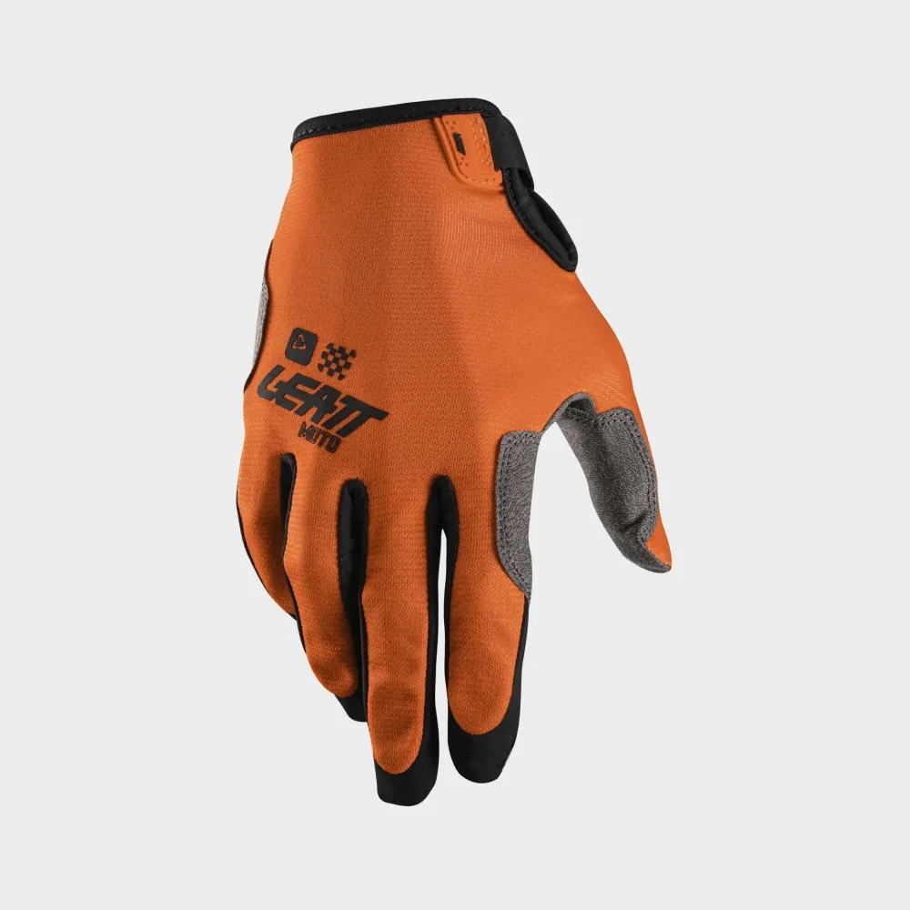 30947_Glove_Moto_1.5_Mini_Orange_2_6027001160-done. Leatt Moto 1.5 GripR Mini-Junior Glove - Orange