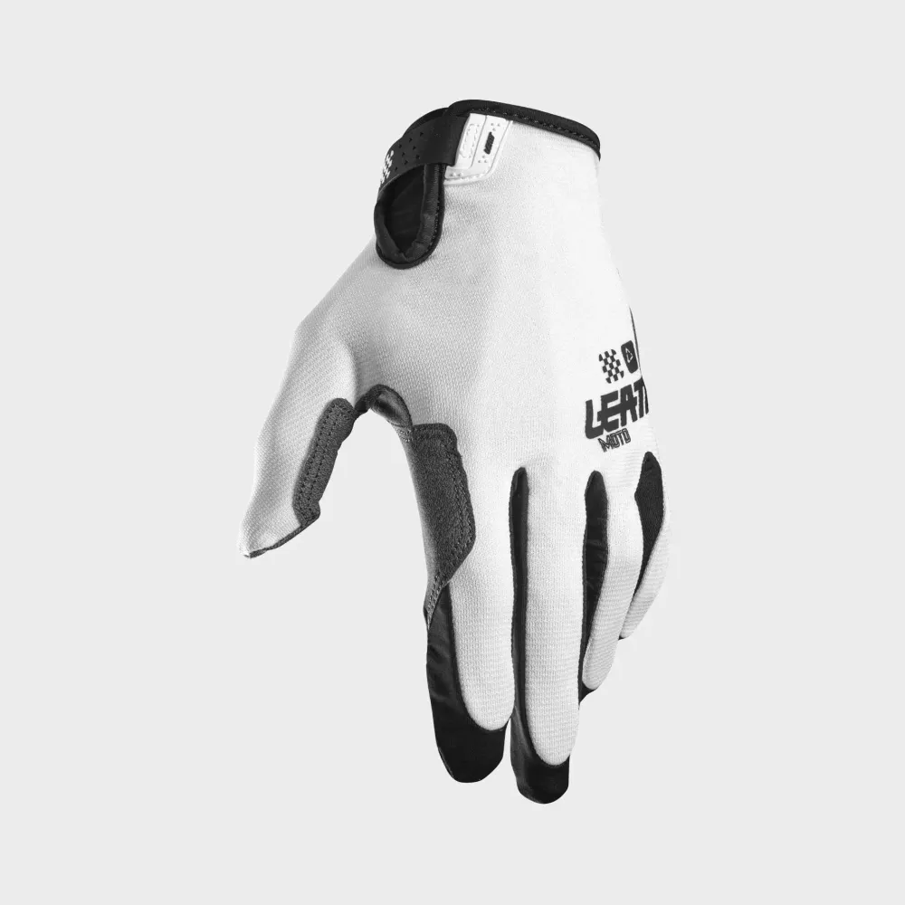 30948_Glove_Moto_1.5_Mini_White_4_6027001180-done. Leatt Moto 1.5 GripR Mini-Junior Glove - White