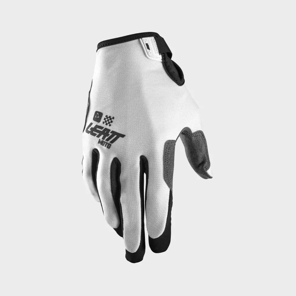 30948_Glove_Moto_1.5_Mini_White_2_6027001180-done. Leatt Moto 1.5 GripR Mini-Junior Glove - White