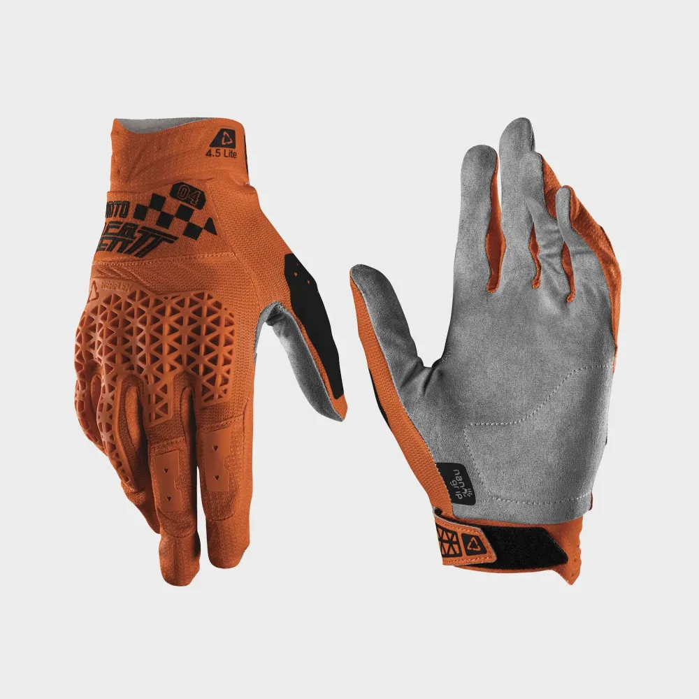 31586_Glove_Moto_4.5_Lite_Speed_Orange_1_602701012. Leatt Moto 4.5 Lite Glove - Speed Orange