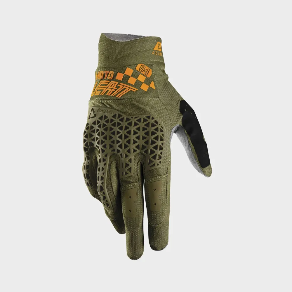 31587_Glove_Moto_4.5_Lite_Speed_Khaki_Brown_2_6027. Leatt Moto 4.5 Lite Glove - Speed Khaki Brown