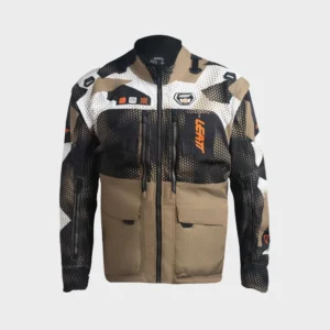 31526_Jacket_Moto_5.5_Enduro_Camo_Khaki_Brown_1_50. Leatt Moto 5.5 Enduro Jacket - Camo Khaki Brown