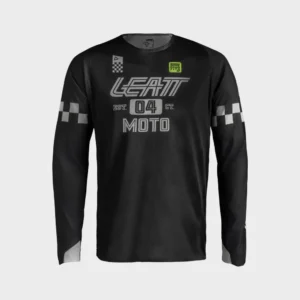 30843_Jersey_Moto_4.5_Enduro_X-flow_Speed_Black_1_. Leatt Moto 4.5 Enduro X-flow Jersey - Speed Black