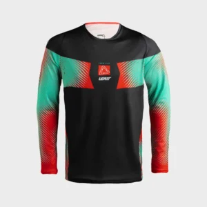 31607_Jersey_Moto_4.5_Jr_Hatched_Red_1_5027010800-. Leatt Moto 4.5 Junior Jersey - Hatched Red