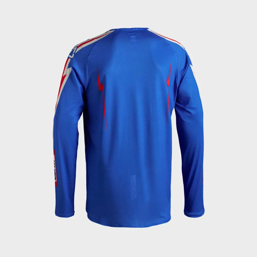 31609_Jersey_Moto_4.5_Jr_Speed_Blue_2_5027010840-d. Leatt Moto 4.5 Junior Jersey - Speed Blue