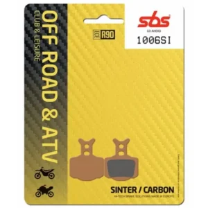 1006si-1. SBS 1006SI Front/Rear Brake Pad