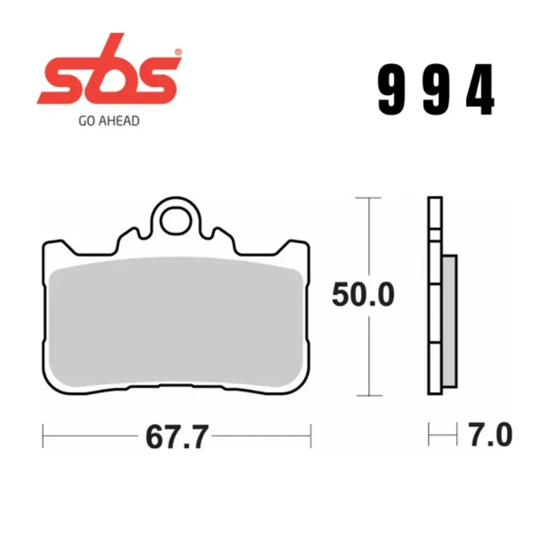 994hs-2. SBS 994HS Front Brake Pad