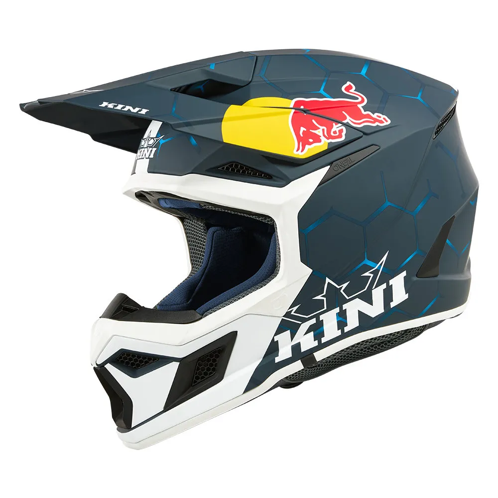 K0603-00_45_left_kini_RedBull_Helmet. Kini MX3 1.0 Helmet Red Bull