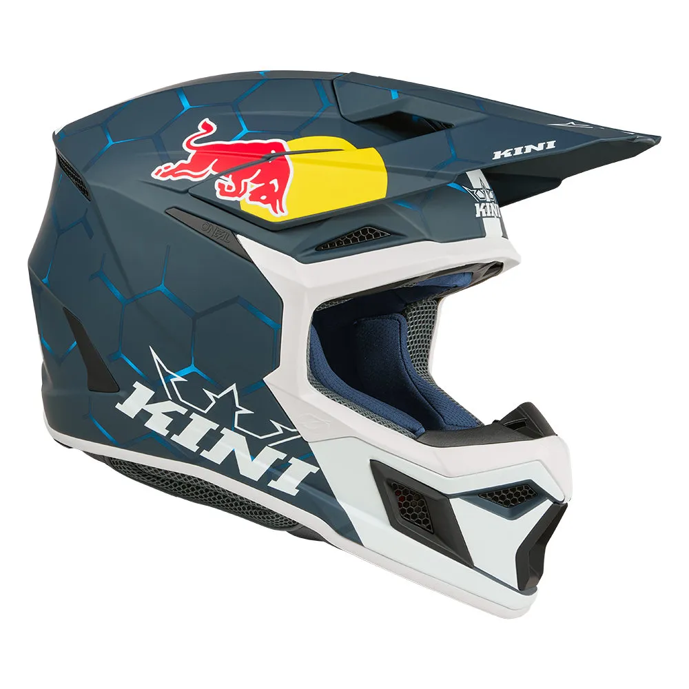 K0603-00_45_right_kini_RedBull_Helmet. Kini MX3 1.0 Helmet Red Bull