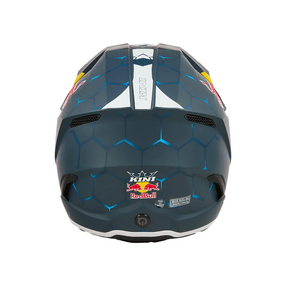 K0603-00_back_kini_RedBull_Helmet. Kini MX3 1.0 Helmet Red Bull