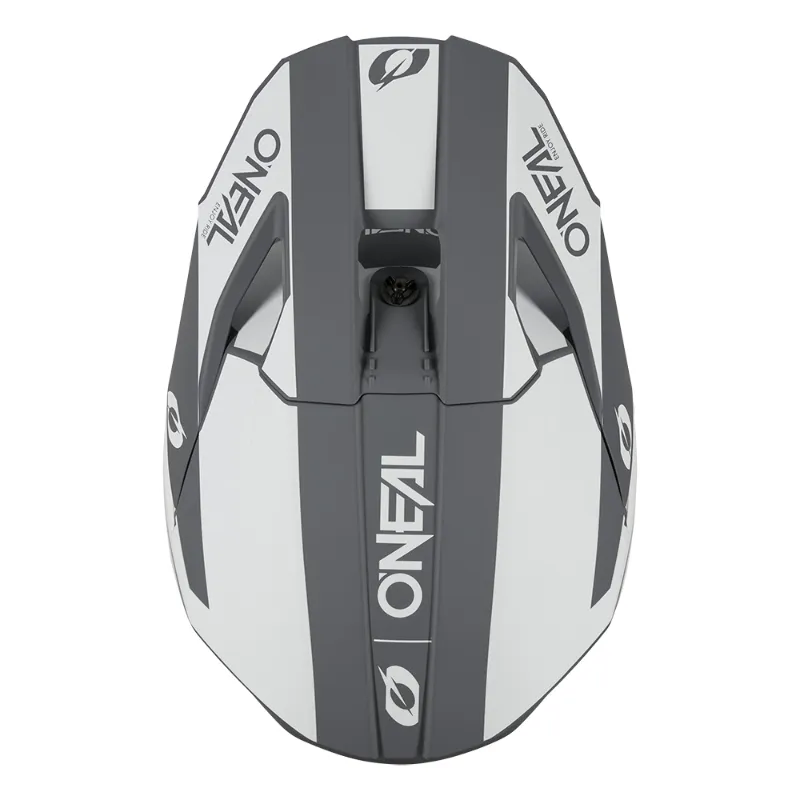 online-3-series-solid-blk-wht-2. Oneal Helmet 3SRS Solid White/Black