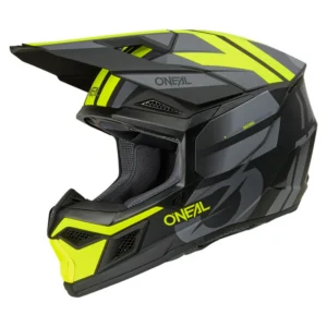 online-3-series-ride-blk-gry-yel-1. Oneal Helmet 3SRS Ride Blk/Gry/Yel
