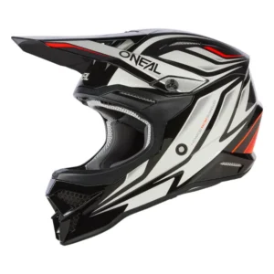 online-3-series-vertical-blk-wht-1. Oneal Helmet 3SRS Vertical Blk/Wht