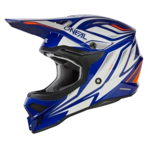 online-3-series-vertical-blu-wht-1. Oneal Helmet 3SRS Vertical Blu/Wht