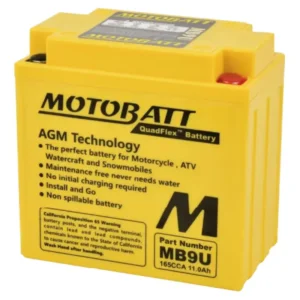 motobatt-battery-mb9u. MOTOBATT MB9U Battery