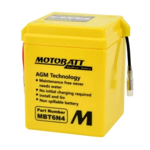 motobatt-battery-MBT6N4. Motobatt MBT6N4 Battery