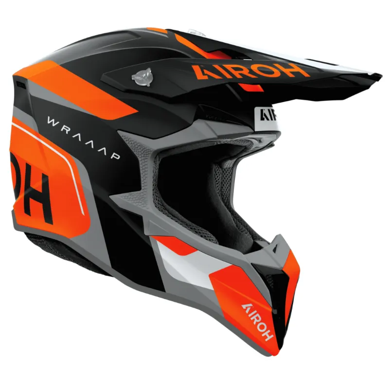 wraaap-conquer-orange-matt-2. Airoh Wraaap Conquer Orange Matt