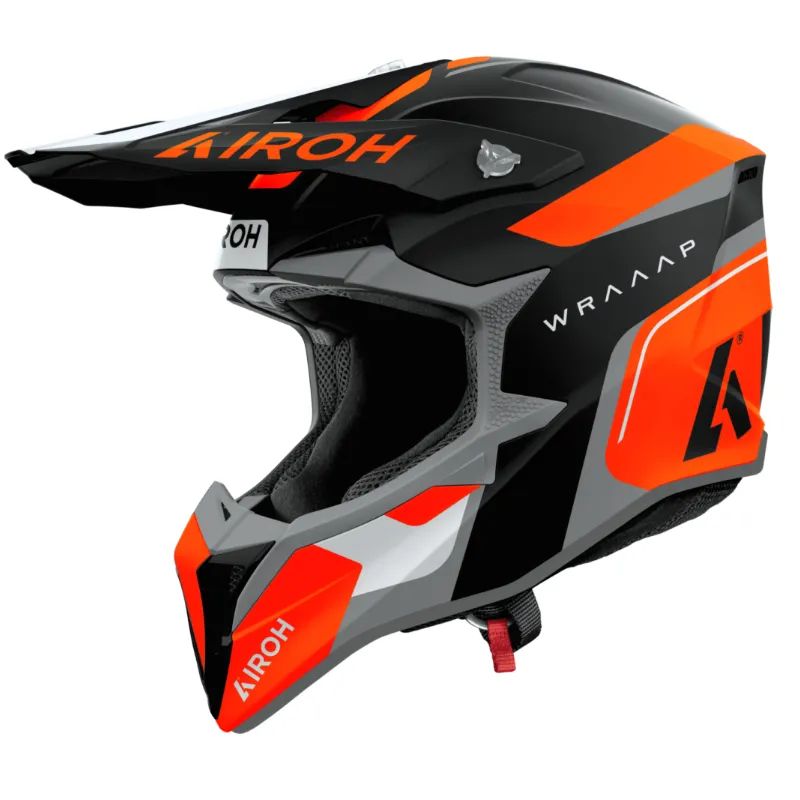 wraaap-conquer-orange-matt-1. Airoh Wraaap Conquer Orange Matt