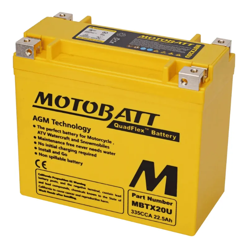 Online-mbtx20u-1. MOTOBATT MBTX20U Battery